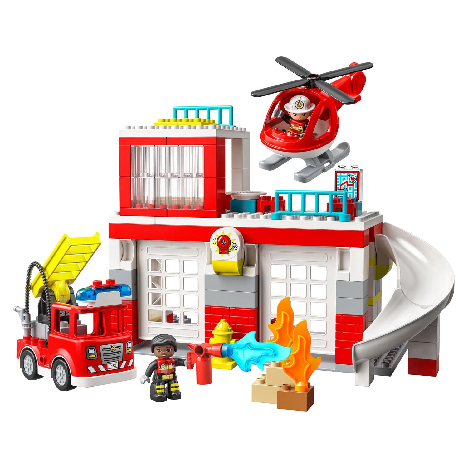 LEGO Duplo 10970 Brandweerkazerne Helikopter