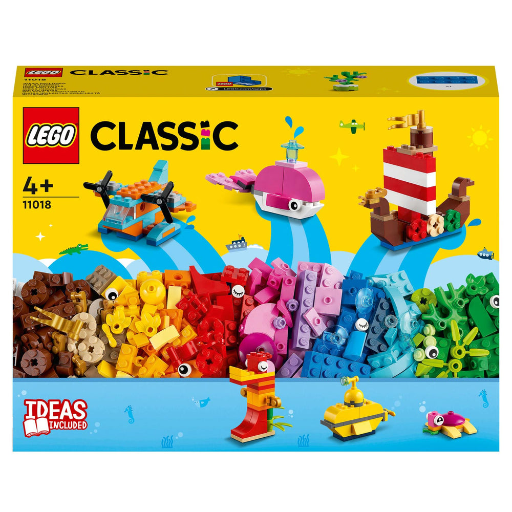Lego classic - creatief zeeplezier constructiespeelgoed (11018)