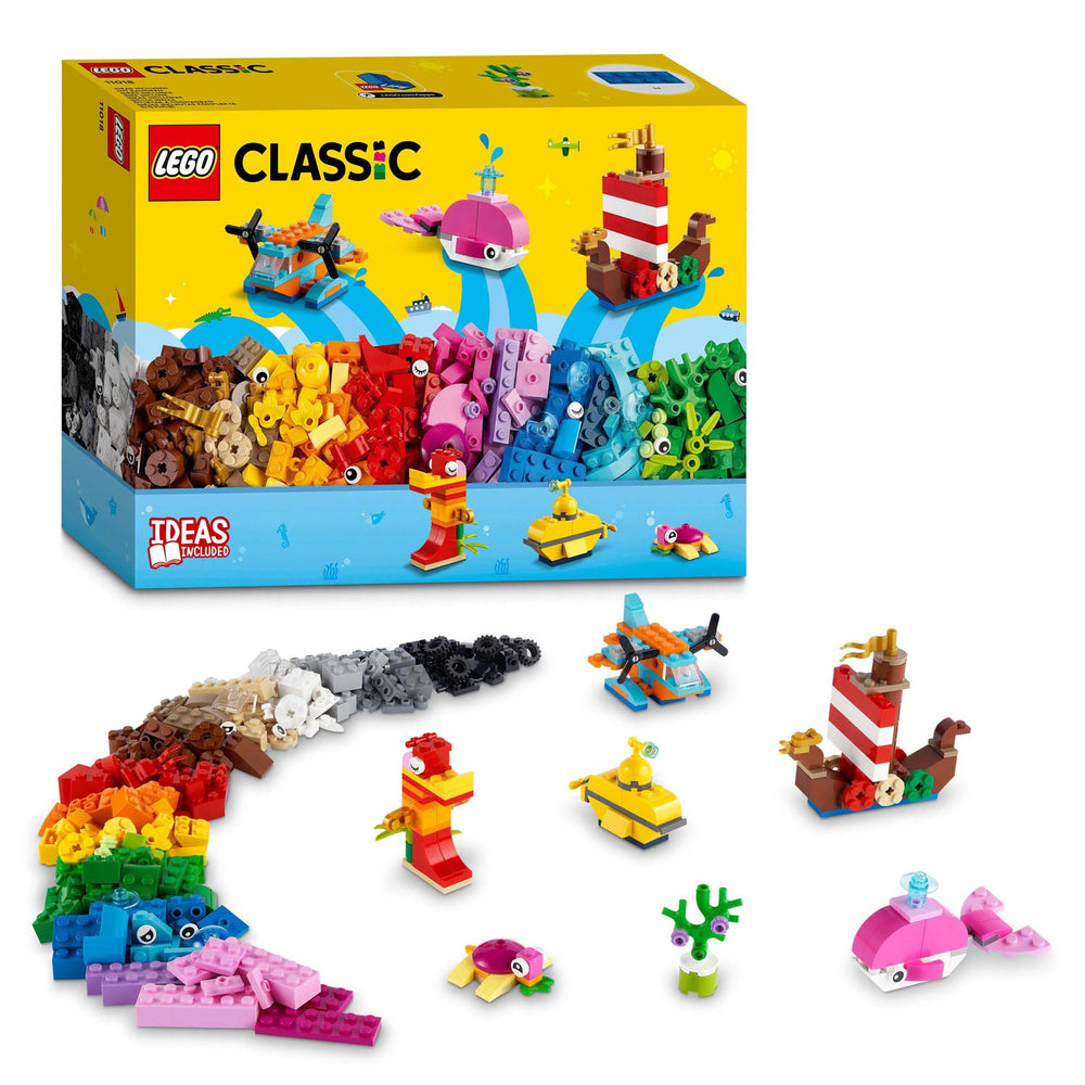 Lego classic - creatief zeeplezier constructiespeelgoed (11018)