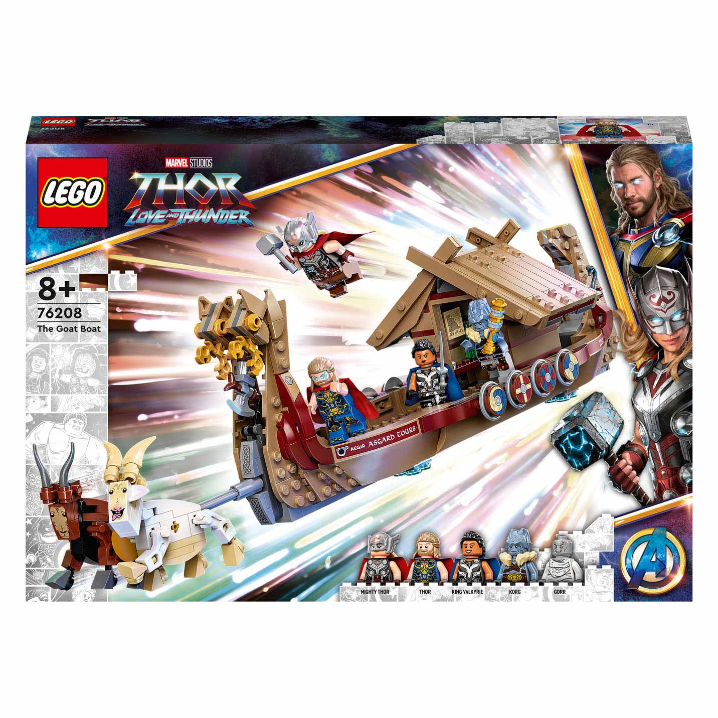LEGO Super Heroes 76208 Het Geitenschip