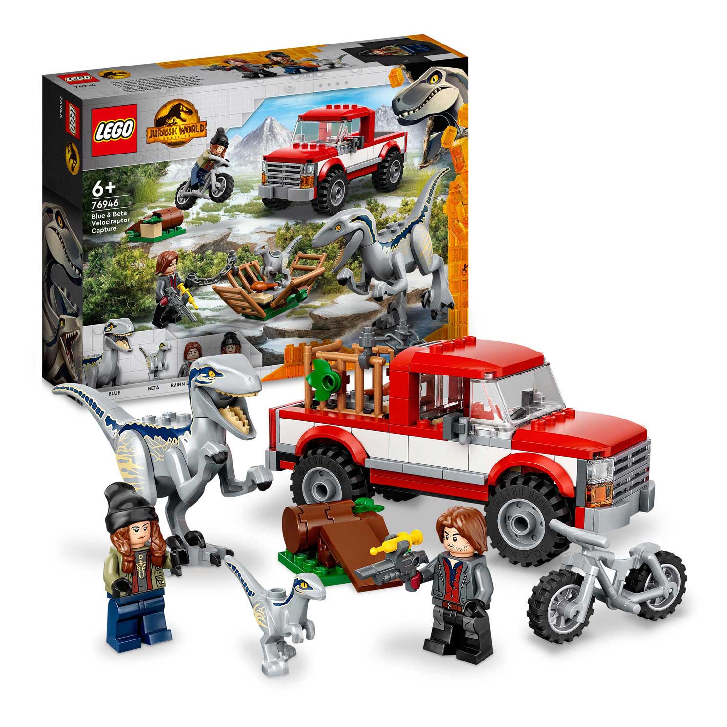 LEGOJurassic 76946 Blauwe Beta Velocirapor
