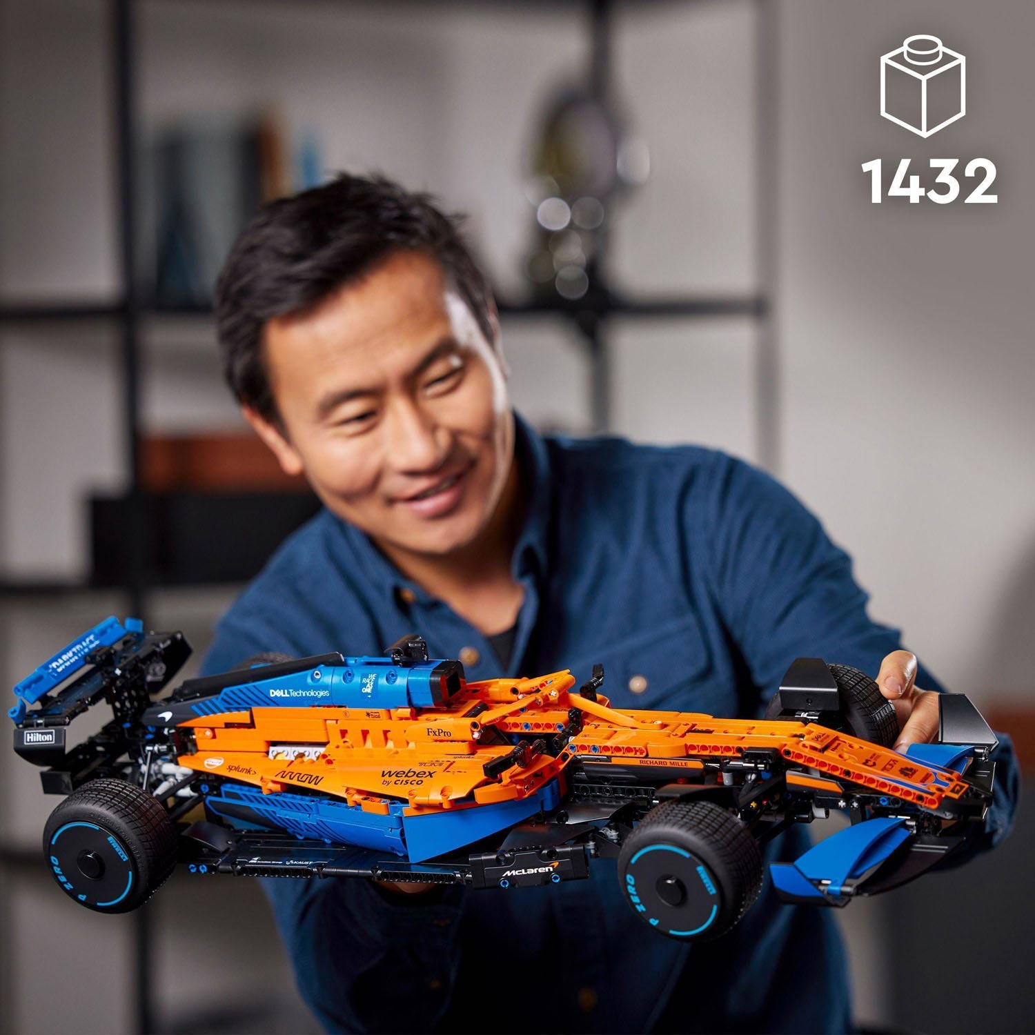 Lego technic - mclaren formule 1 racewagen constructiespeelgoed (42141)
