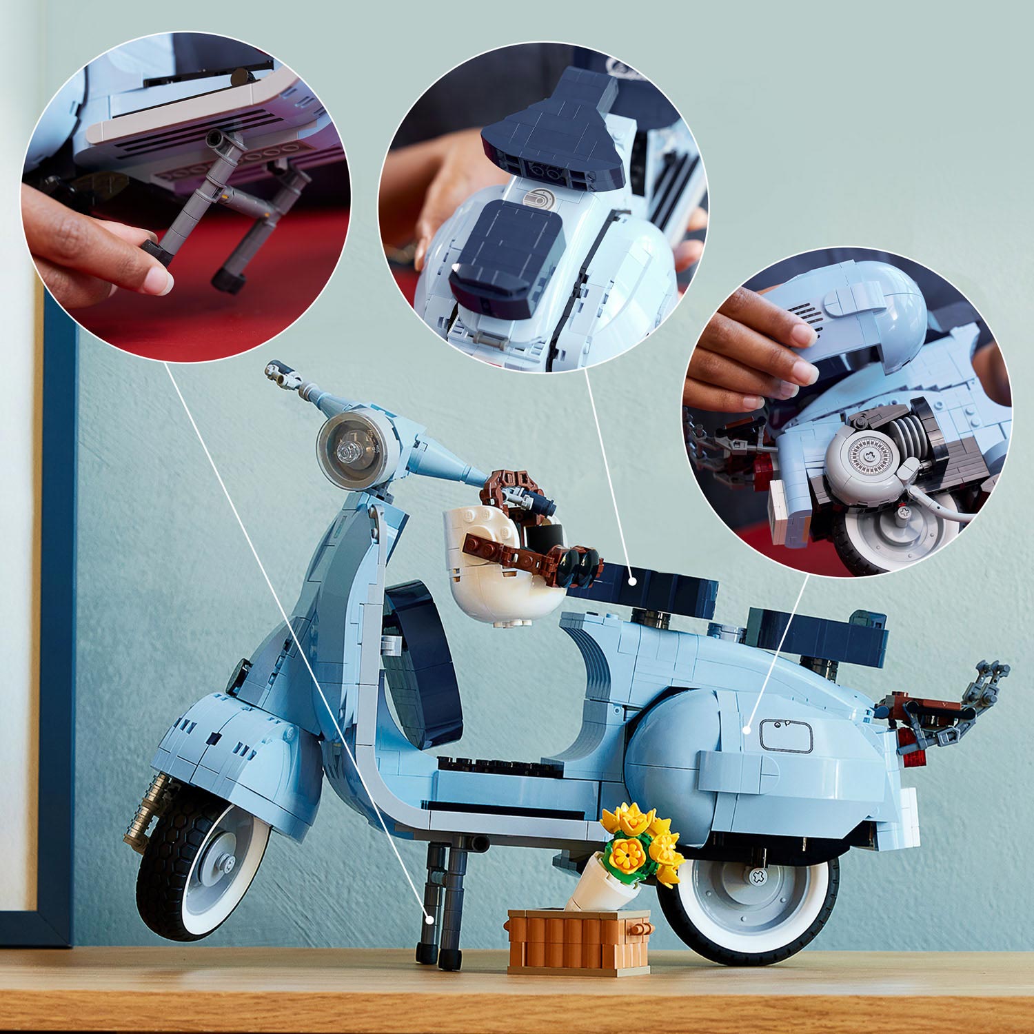 Lego icons vespa 125
