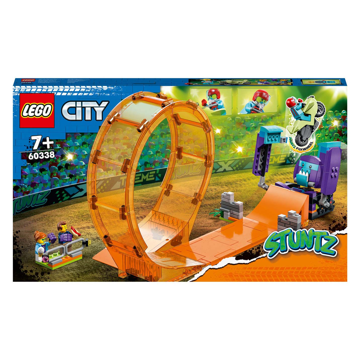 Lego city 60338 verpletterende chimpansee-stuntloop