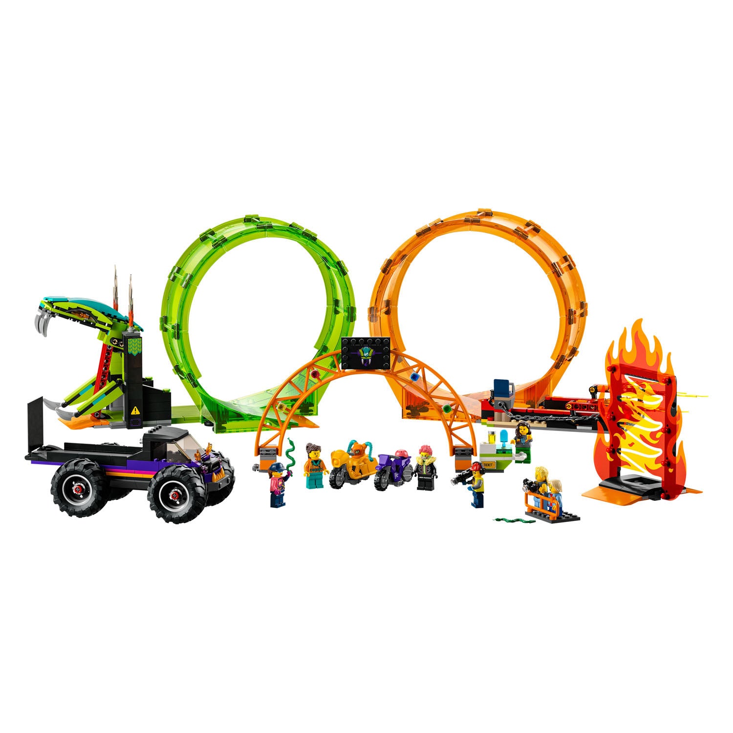 Lego city 60339 dubbele loop stuntarena