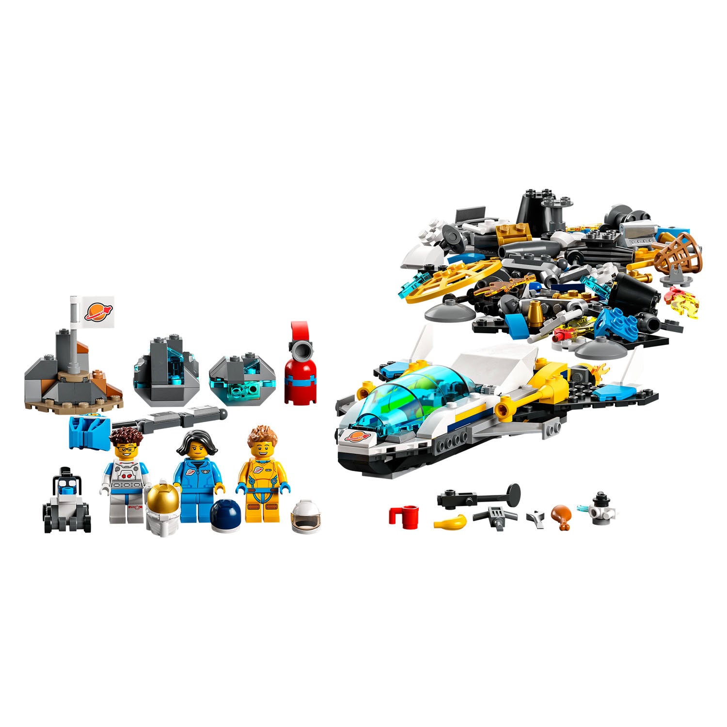 LEGO City 60354 Mars Ruimtevaartuig Verkenningsmissies