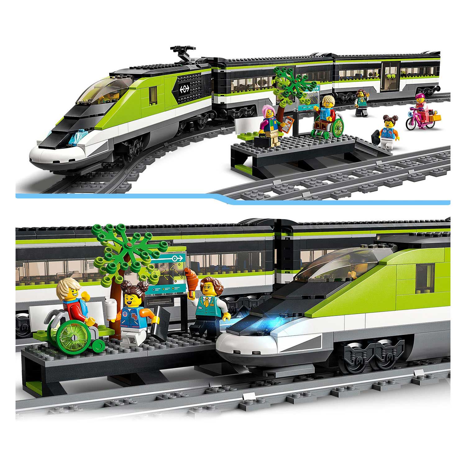 Lego city 60337 express passagierstrein