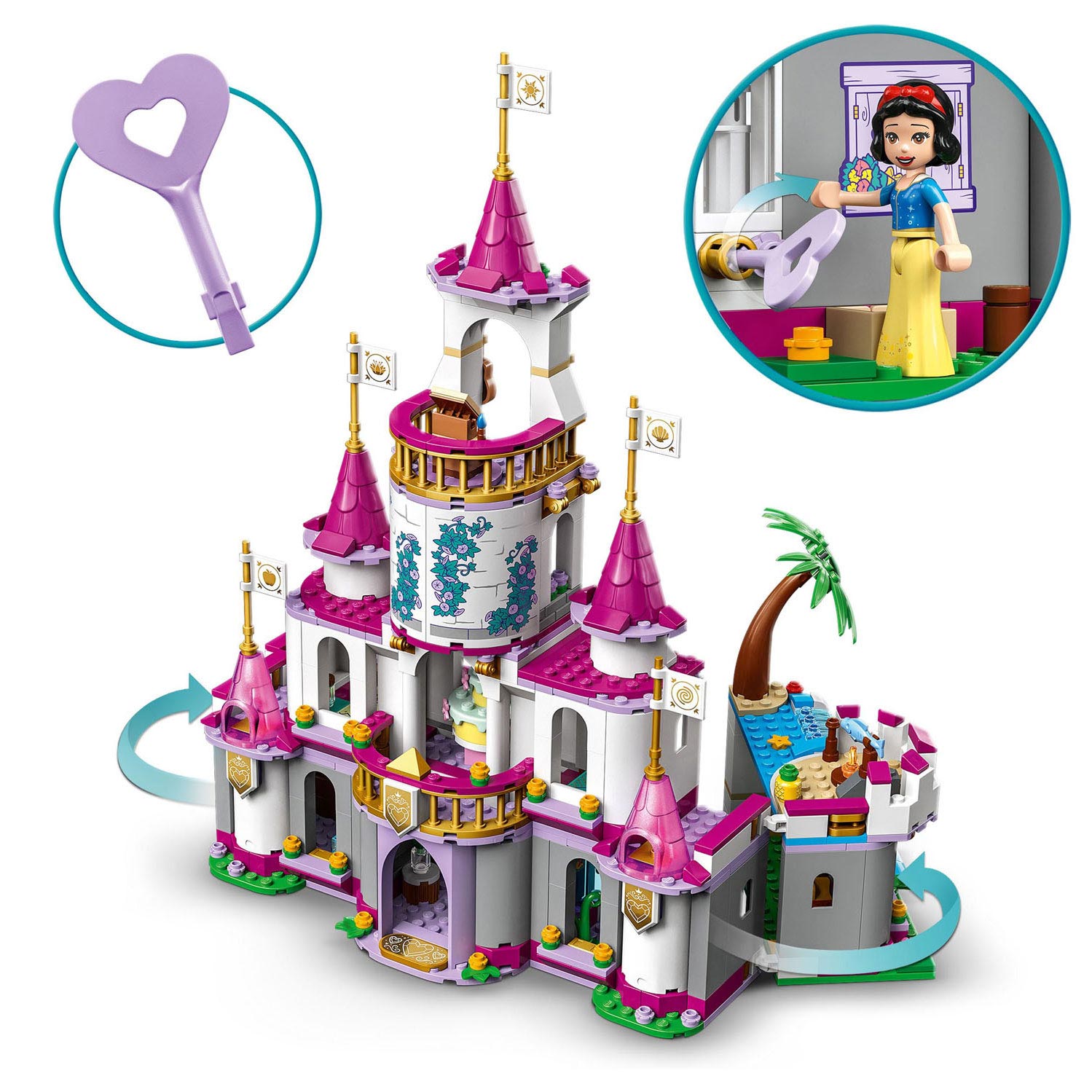 LEGO Disney Prinses 43205 Ultiem Avonturenkasteel