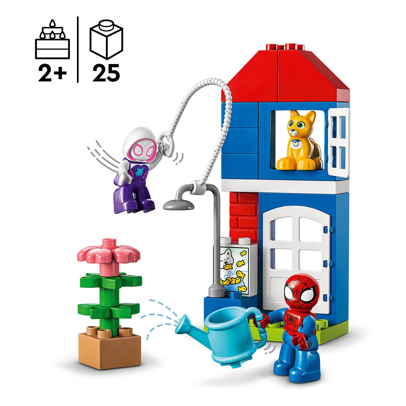 LEGO DUPLO 10995 Marvel Spidey en zijn geweldige vriendenhuisje