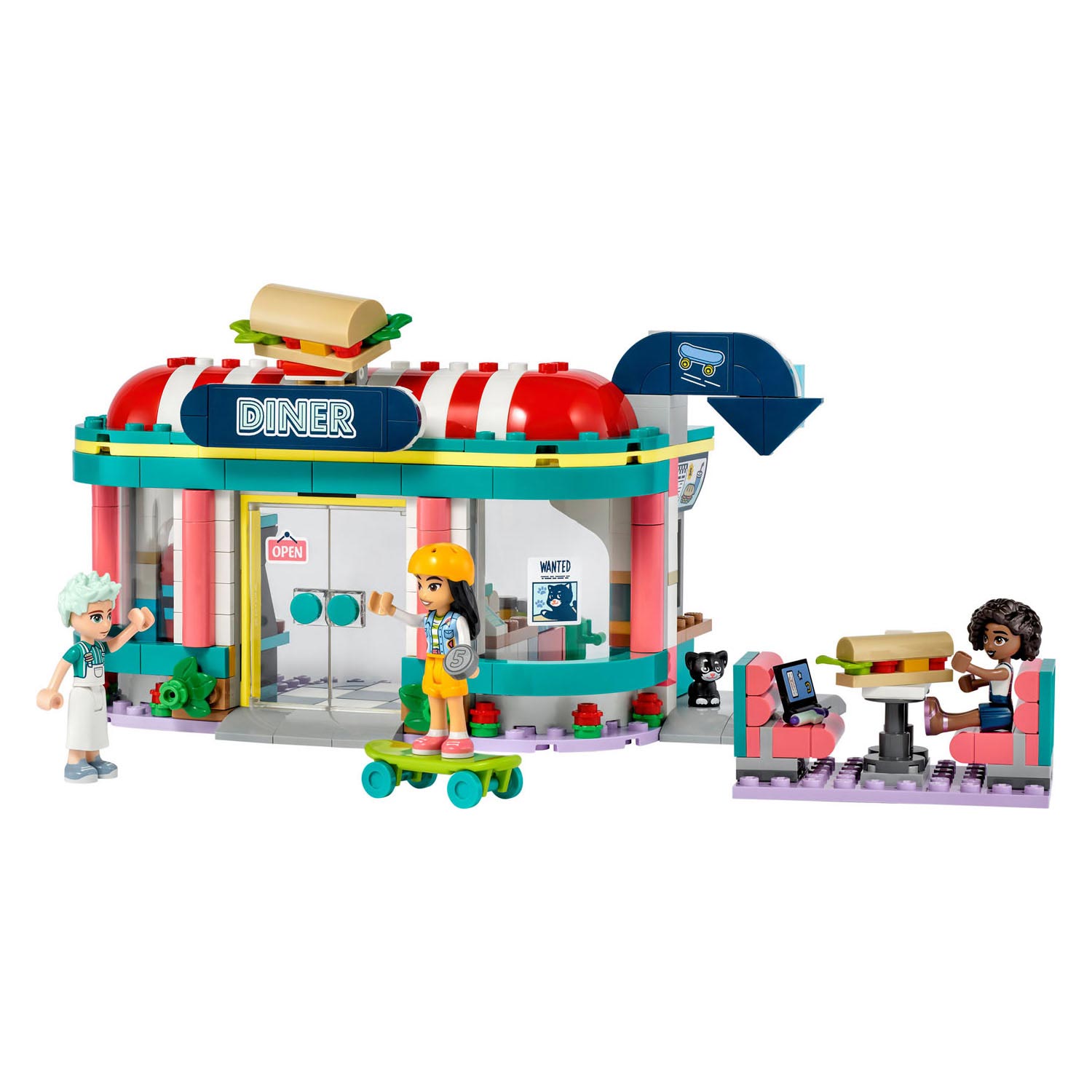 LEGO Friends 41728 Heartlake Restaurant in de Stad