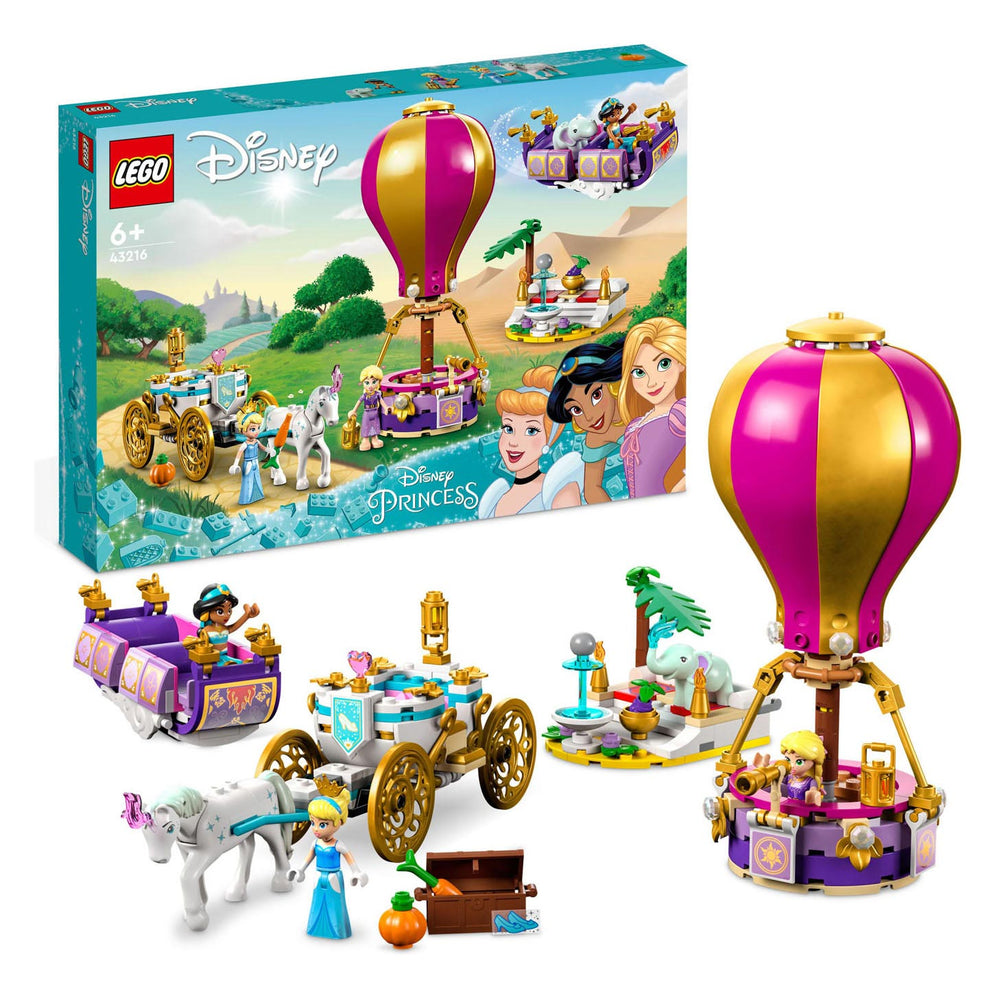 Lego disney princess - betoverende reis van prinses constructiespeelgoed (43216)