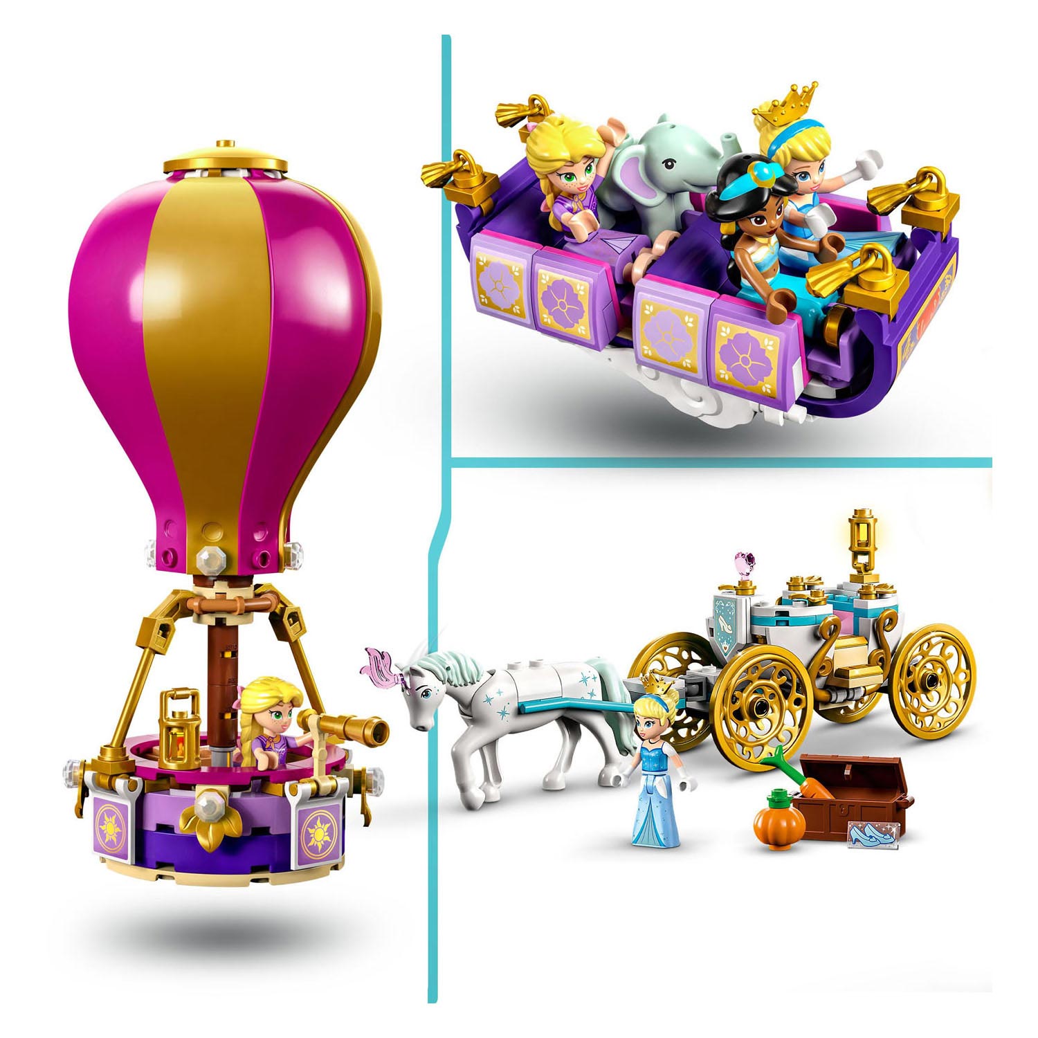 LEGO Disney 43216 Betoverende Reis van Prinses