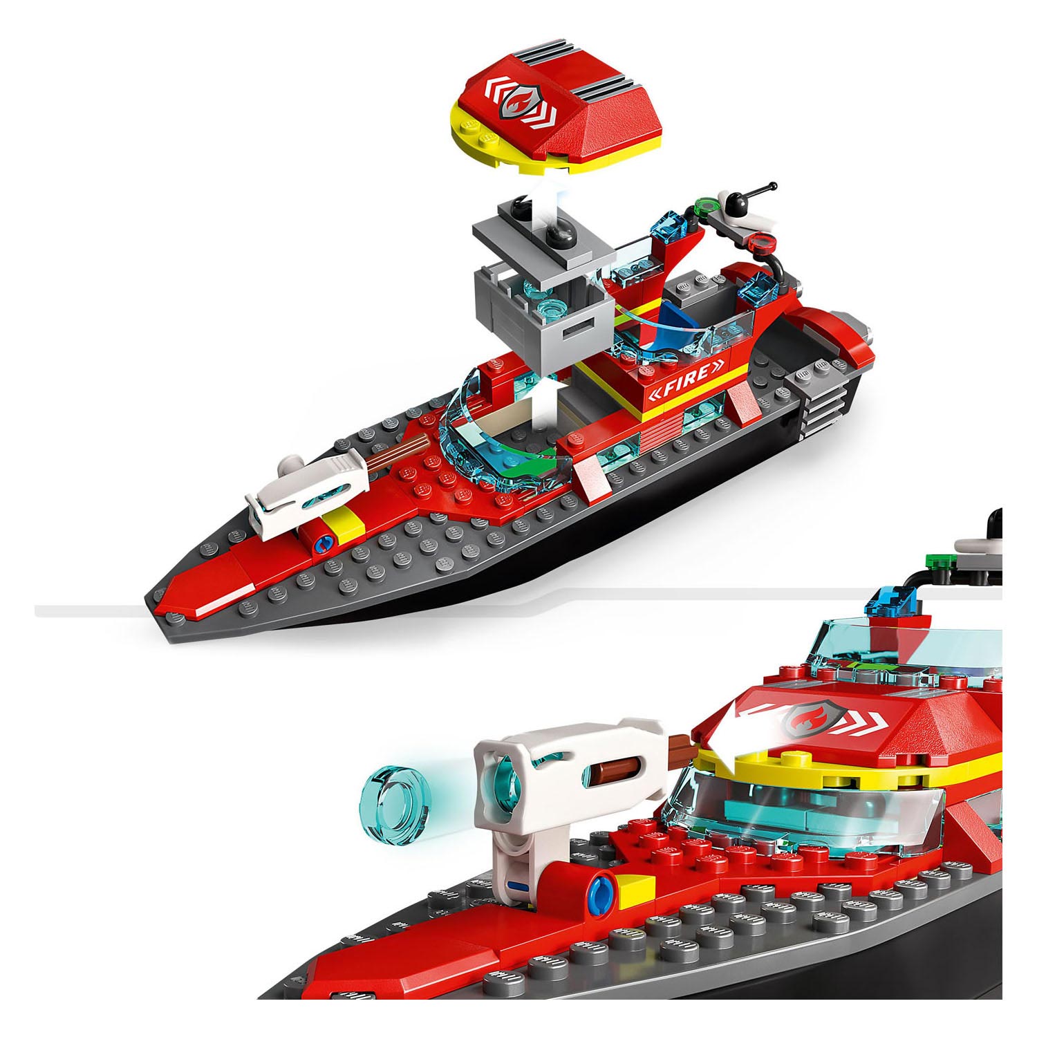 Merk Lego city 60373 reddingsboot