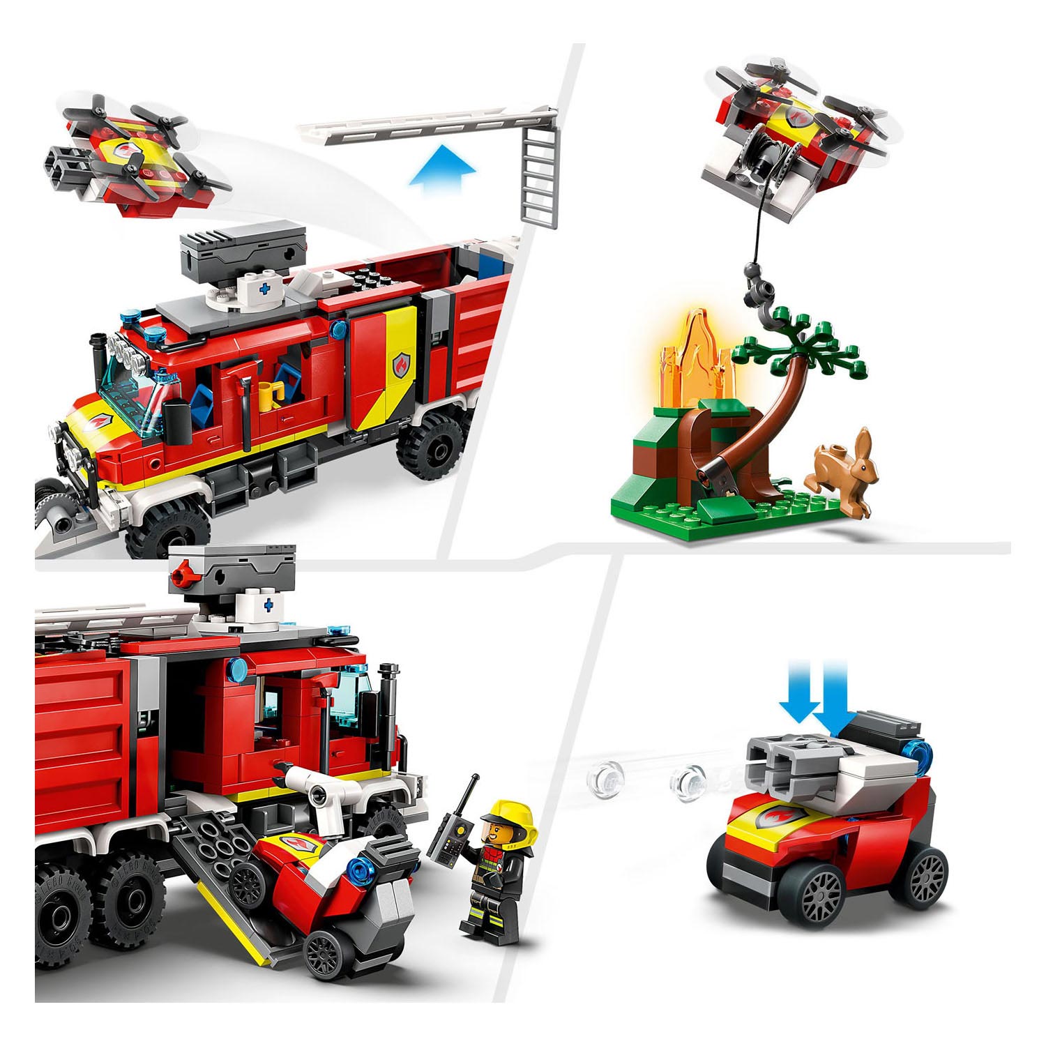 Lego city 60374 brandweerwagen
