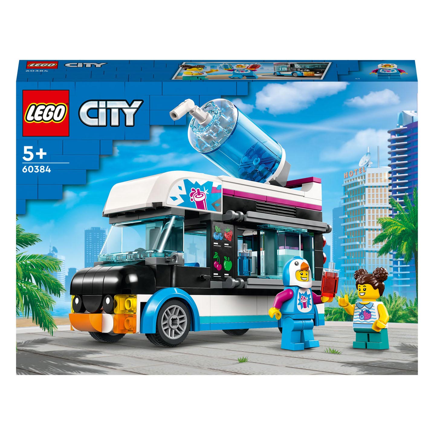 LEGO City 60384 Pinguïn Slush Truck