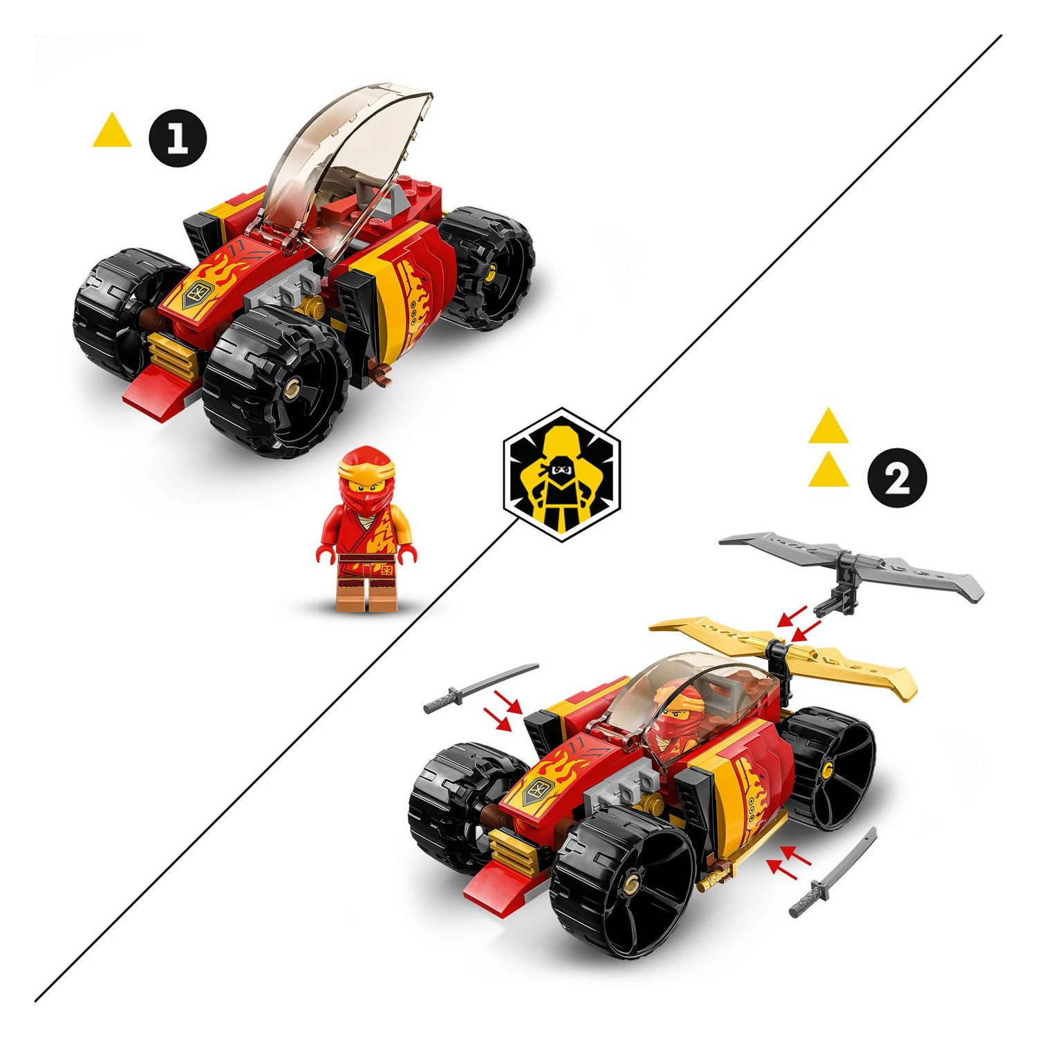 Lego Ninjago Ninja Racewagen Evo-71780