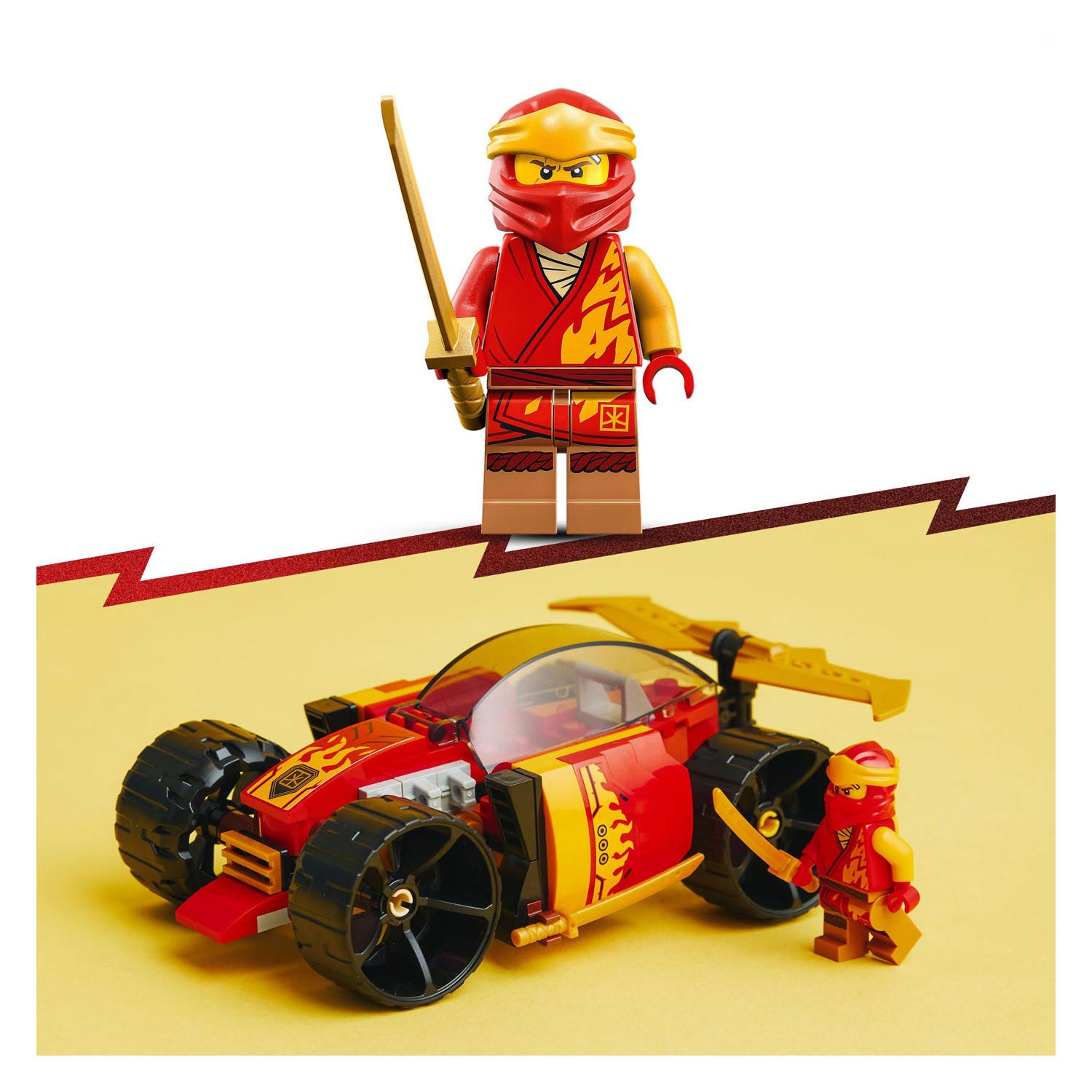 Lego ninjago 71780 kai's ninja racewagen evo