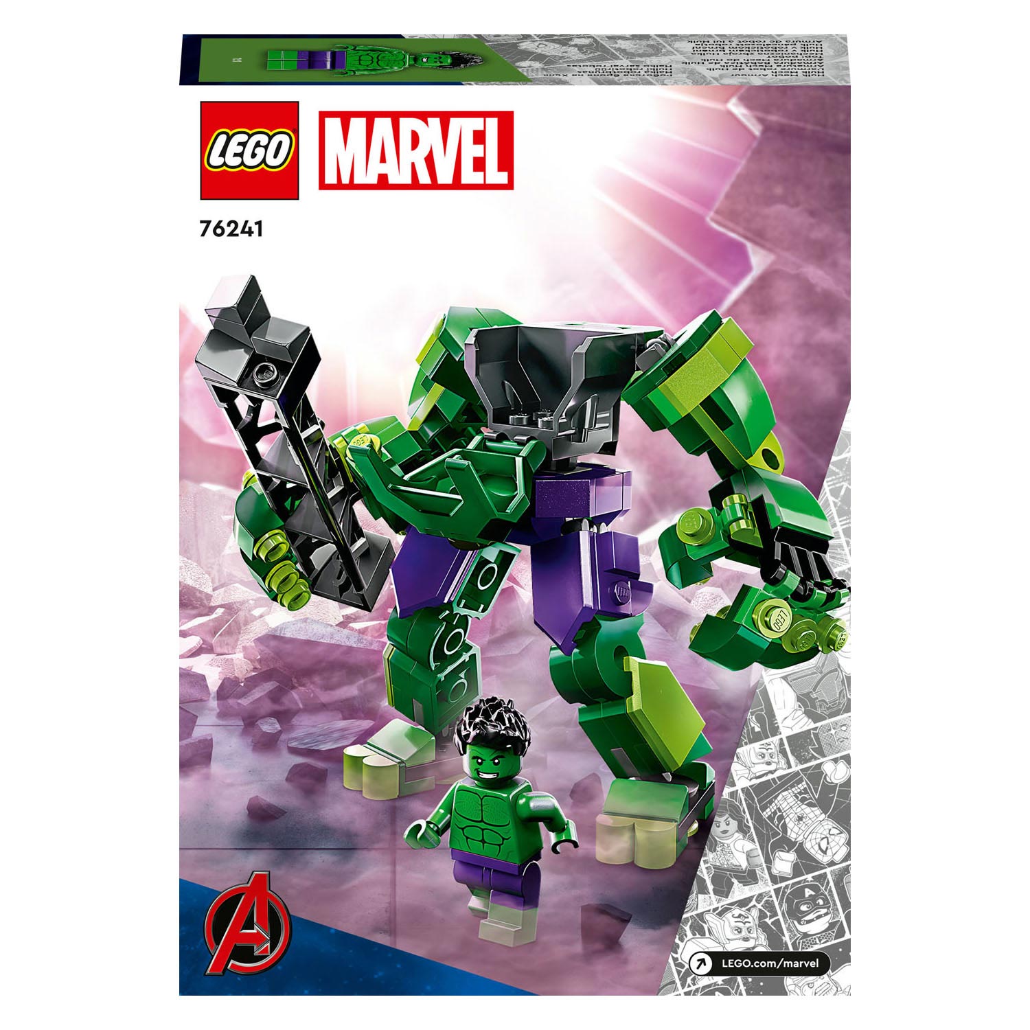 LEGO Marvel Avengers 76241 Hulk Mechapantser