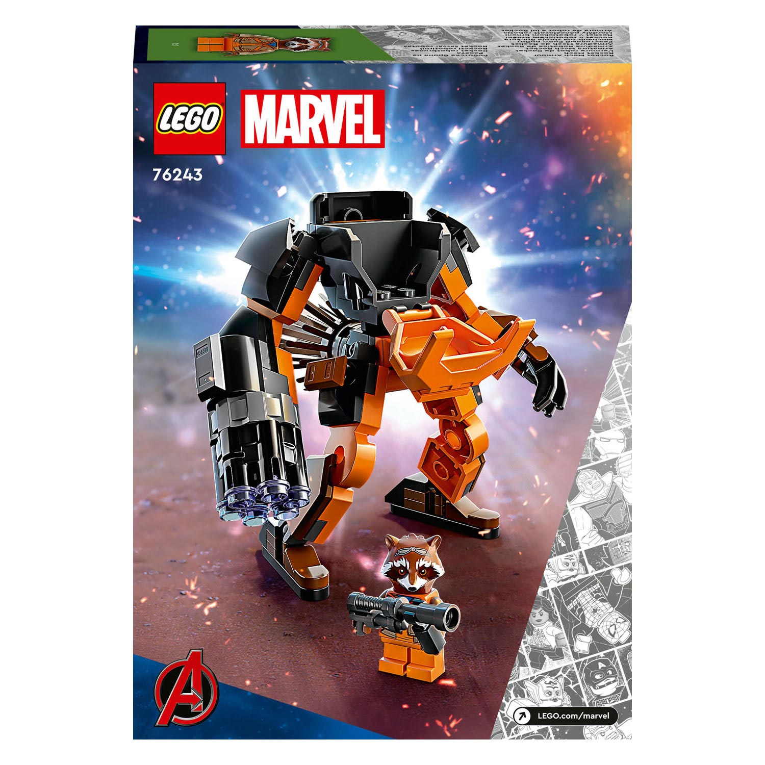 LEGO Marvel Avengers 76243 Rocket Mechapantser