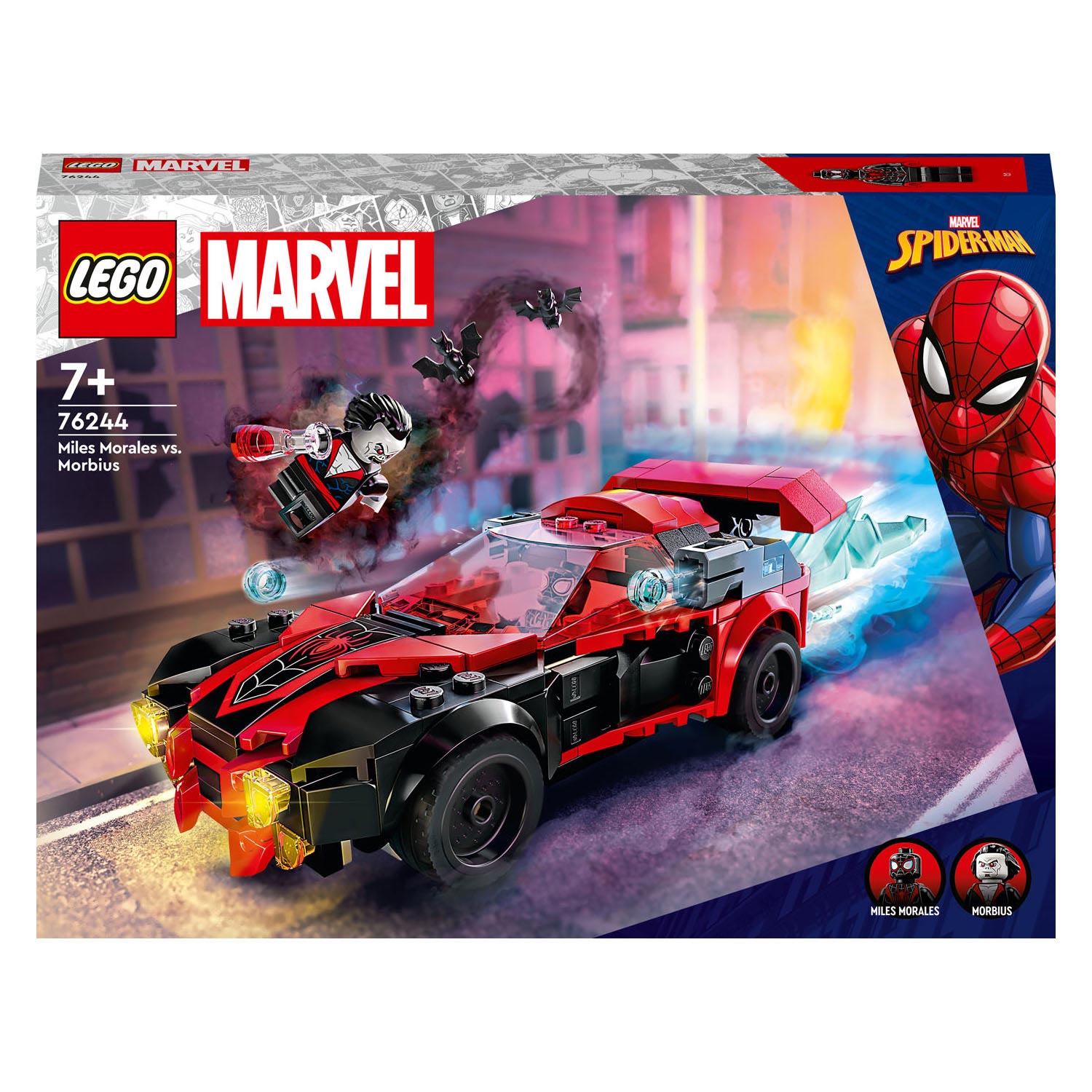LEGO Marvel 76244 Miles Morales vs. Morbius