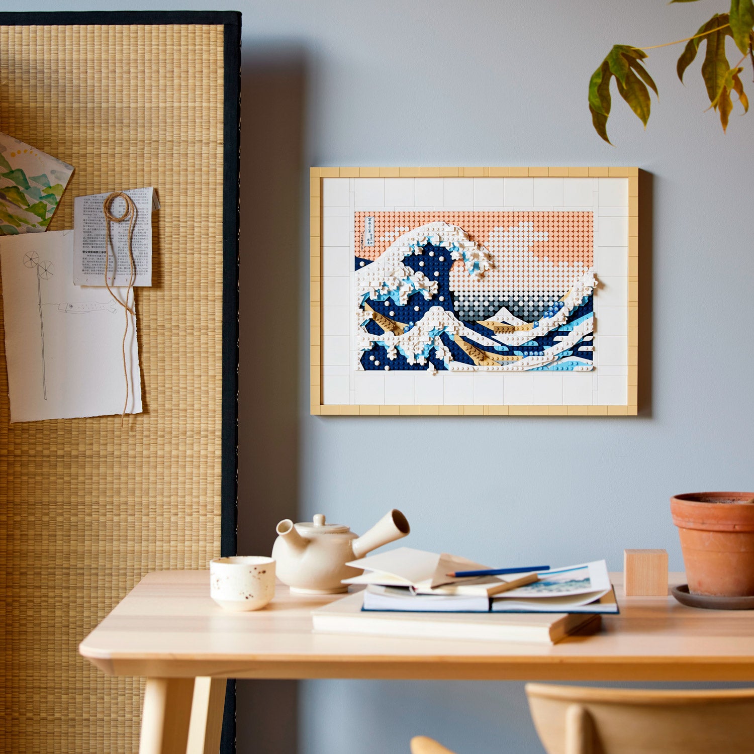 Lego art 31208 hokusai de grote golf