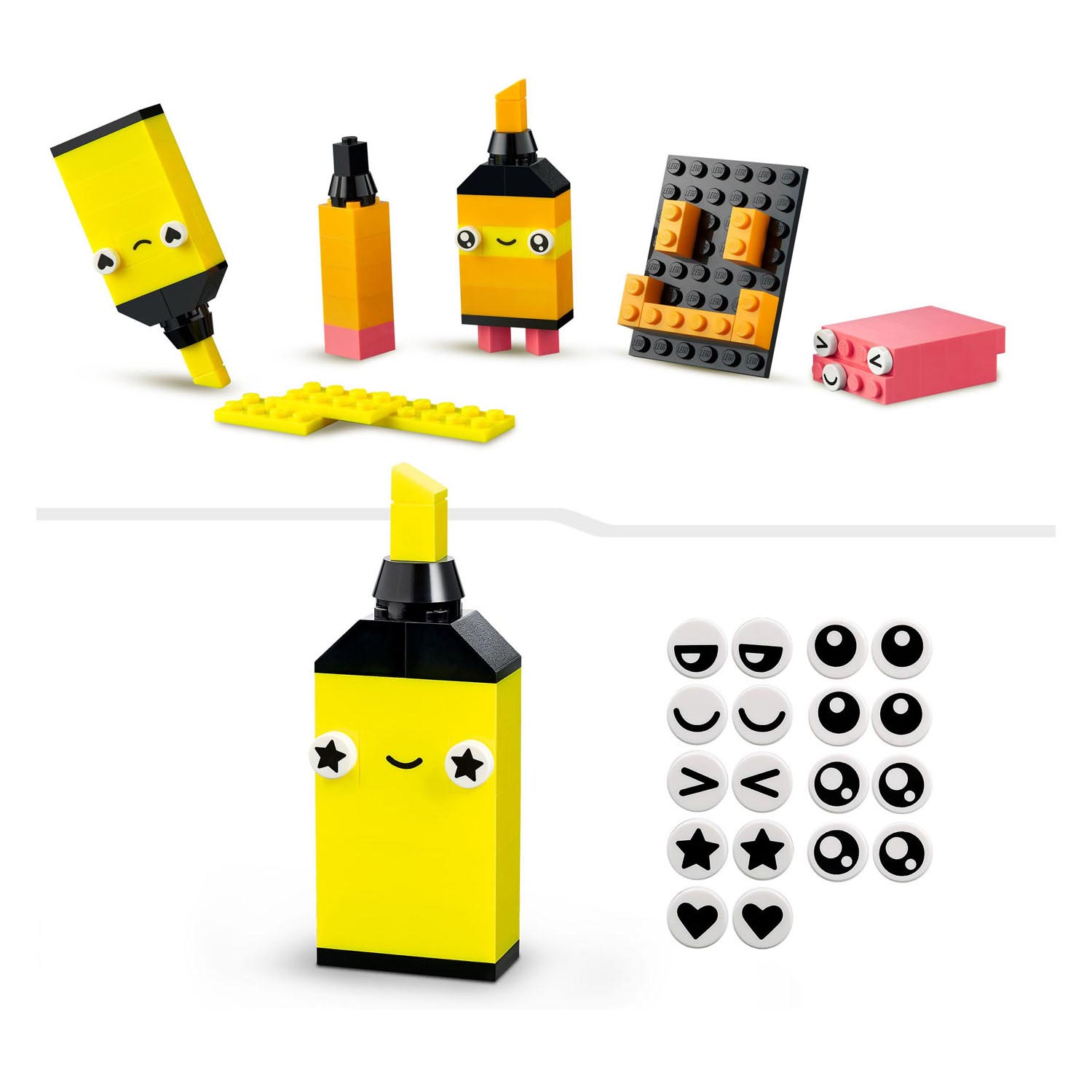 Lego classic 11027 creatief spelen met neon