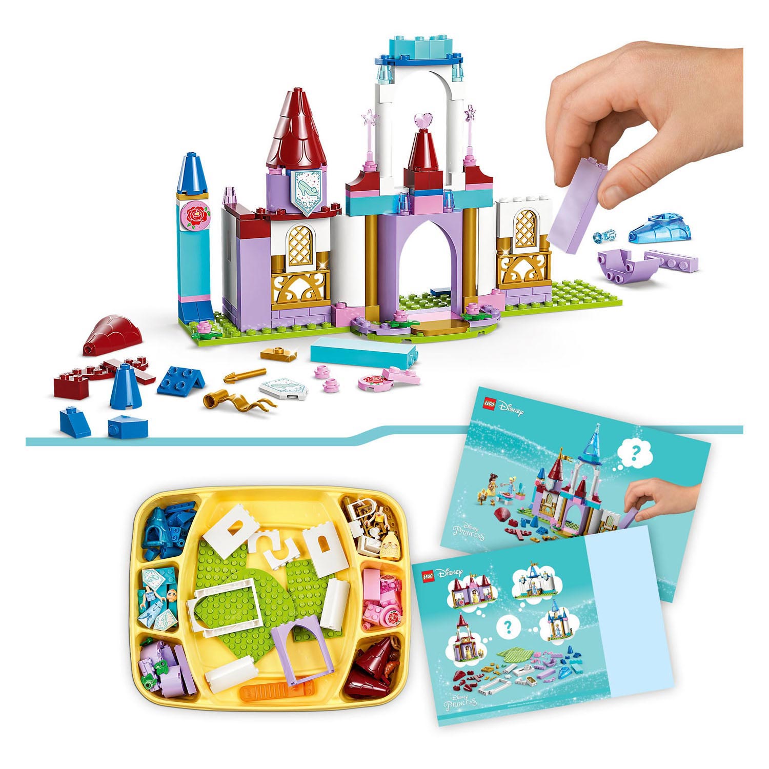 LEGO Disney Prinses 43219 Creatieve Kastelen