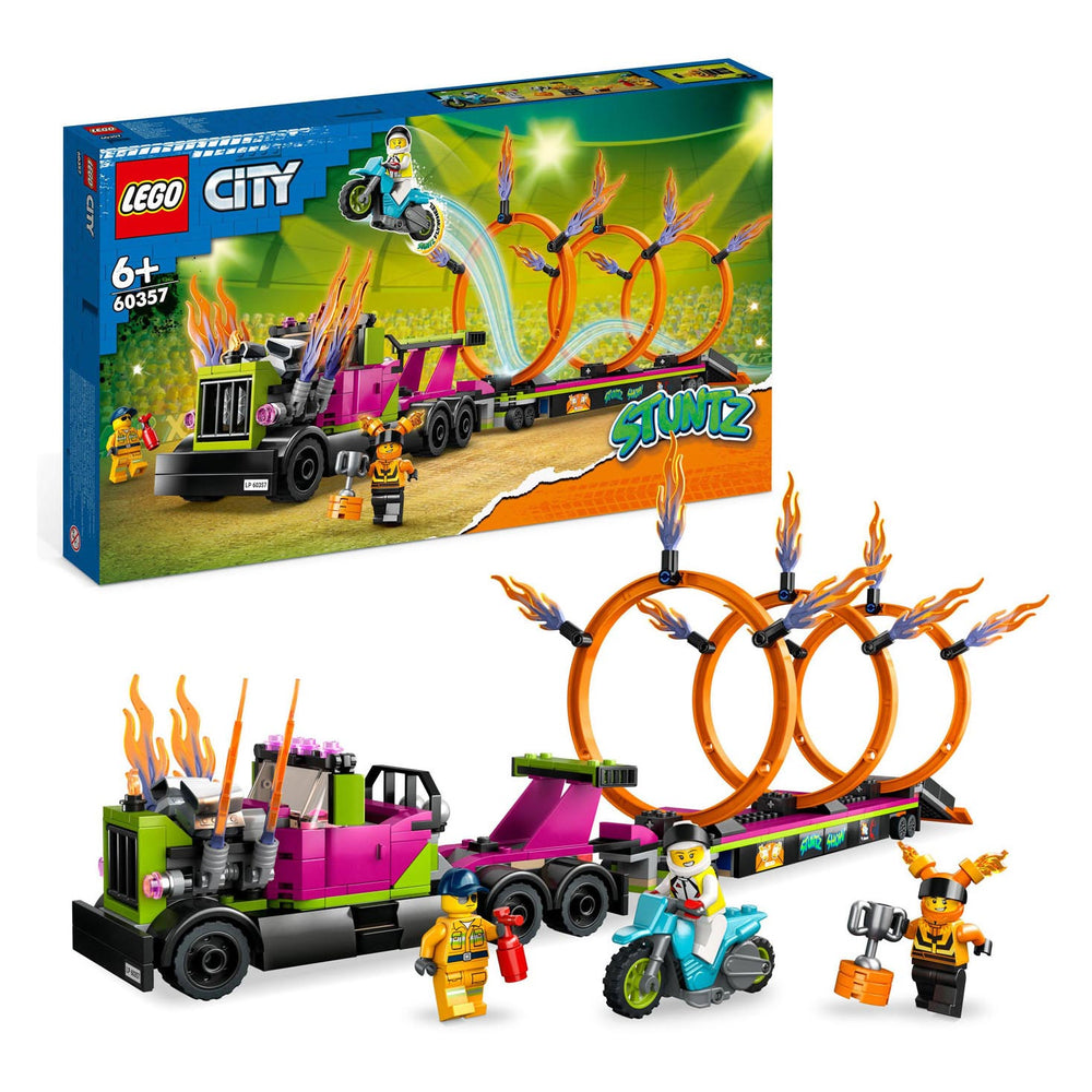 LEGO City 60357 Stunttruck Ring van vuuruitputting
