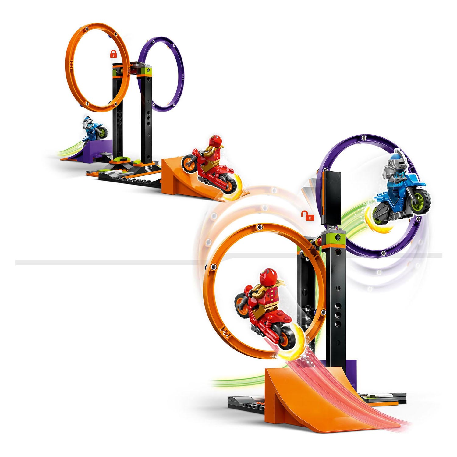 LEGO City 60360 Spinning Stunt-Uitdaging