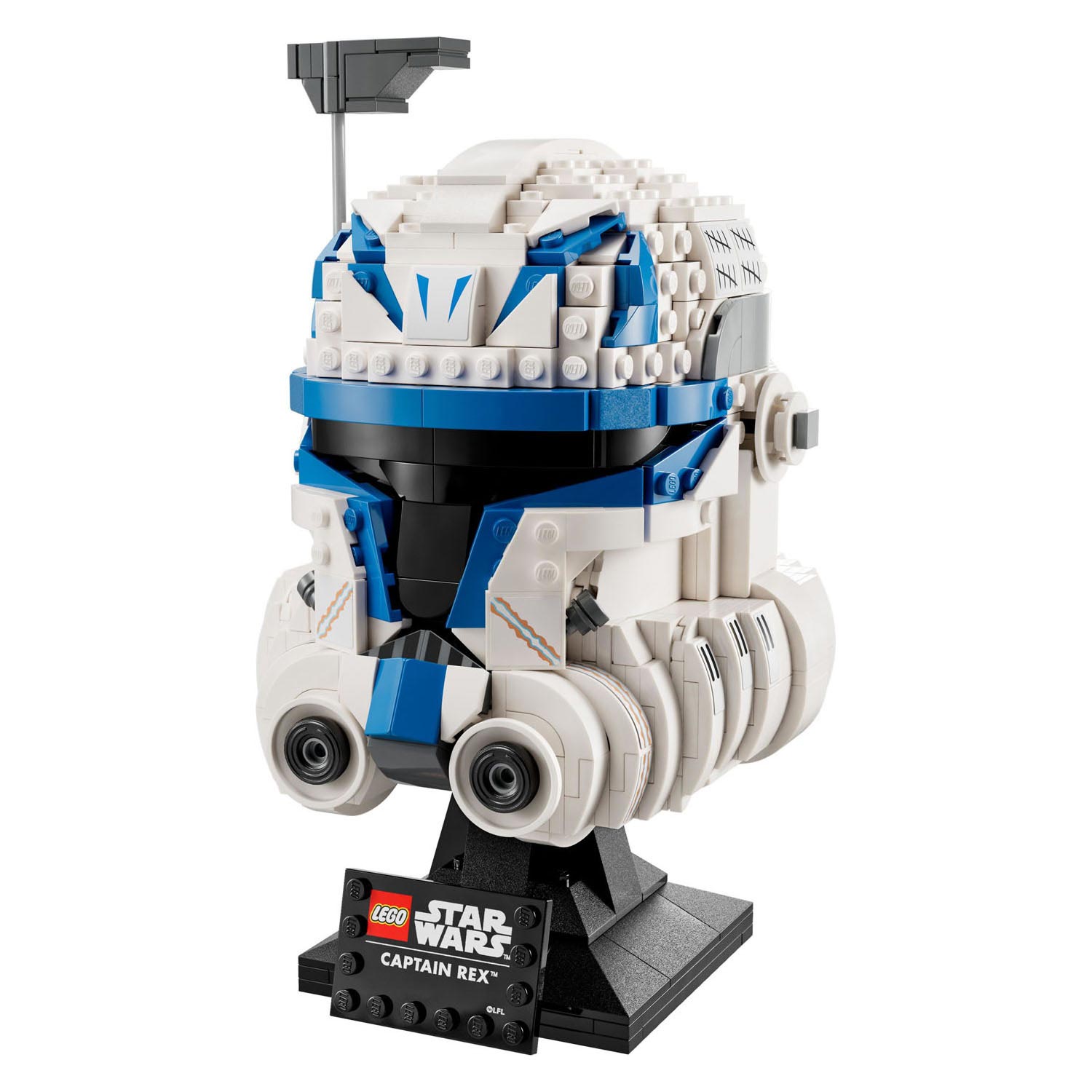 Lego star wars captain rex helm set voor volwassenen, the clone wars collectible - 75349