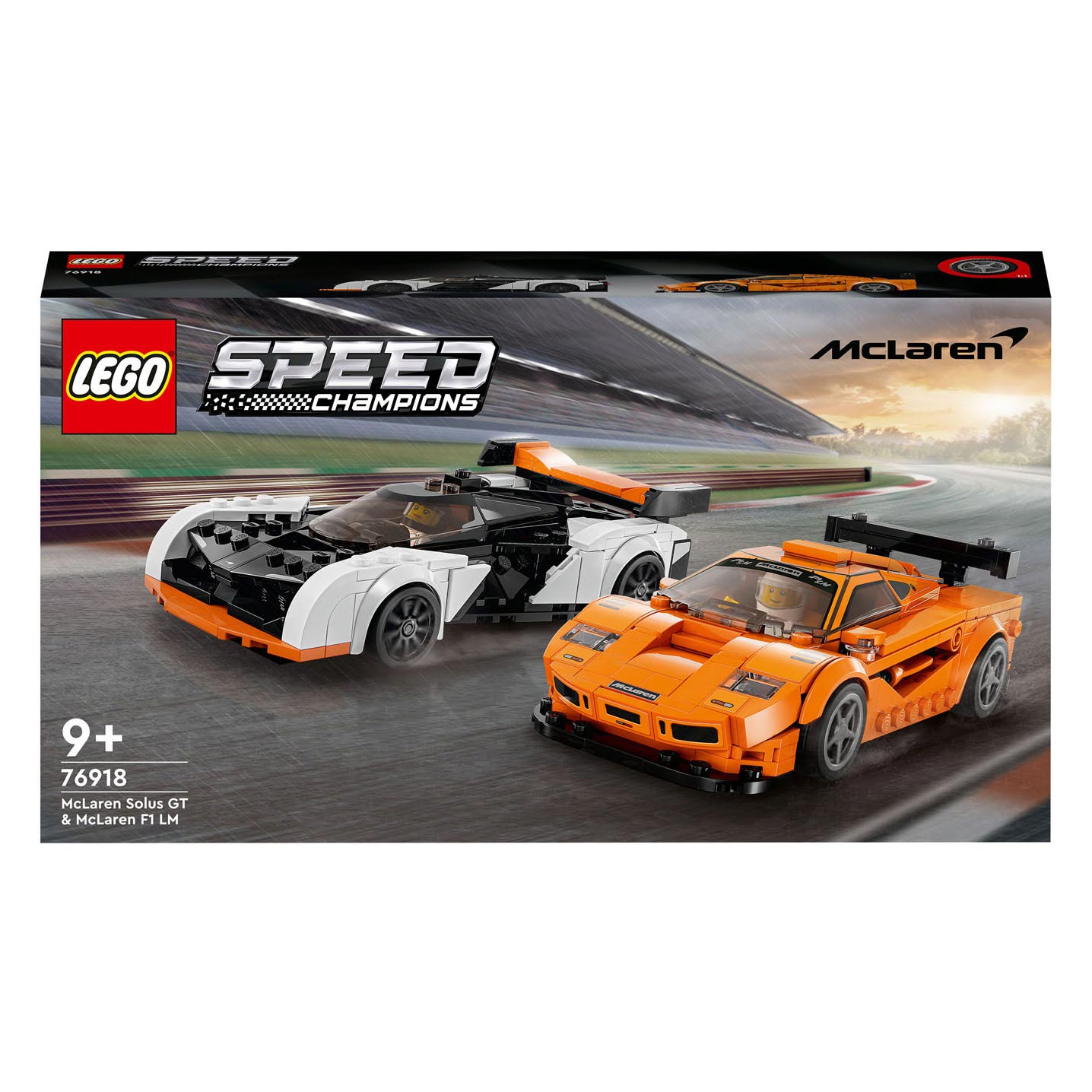 LEGO Speed Champions 76918 McLaren Solus GT McLaren F1 LM