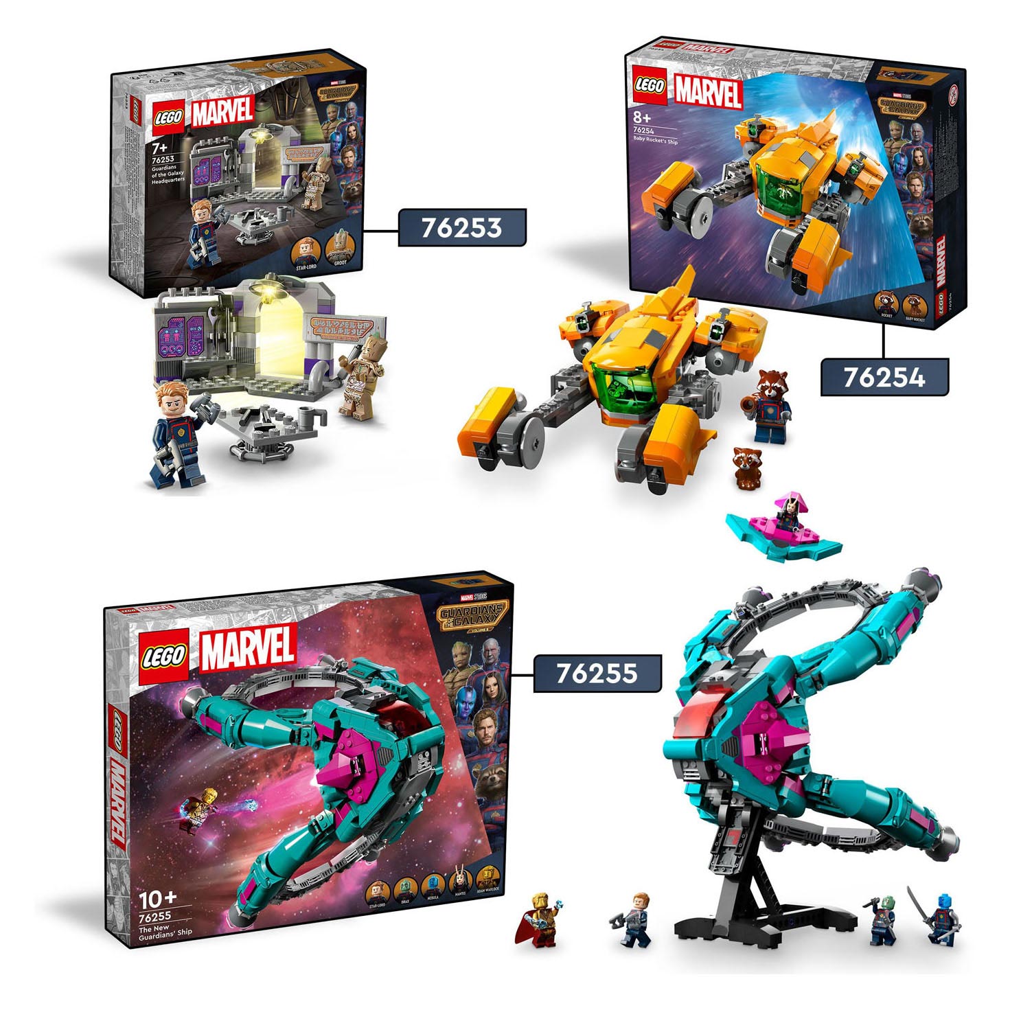 LEGO Super Heroes 76253 Guardians of the Galaxy Hoofdkwartier