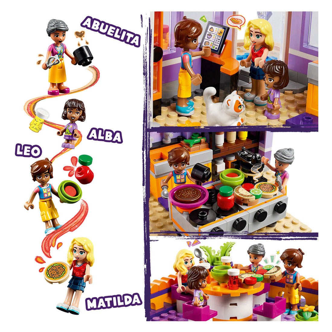 LEGO Friends 41747 Heartlake City Gemeenschappelijke Keuken