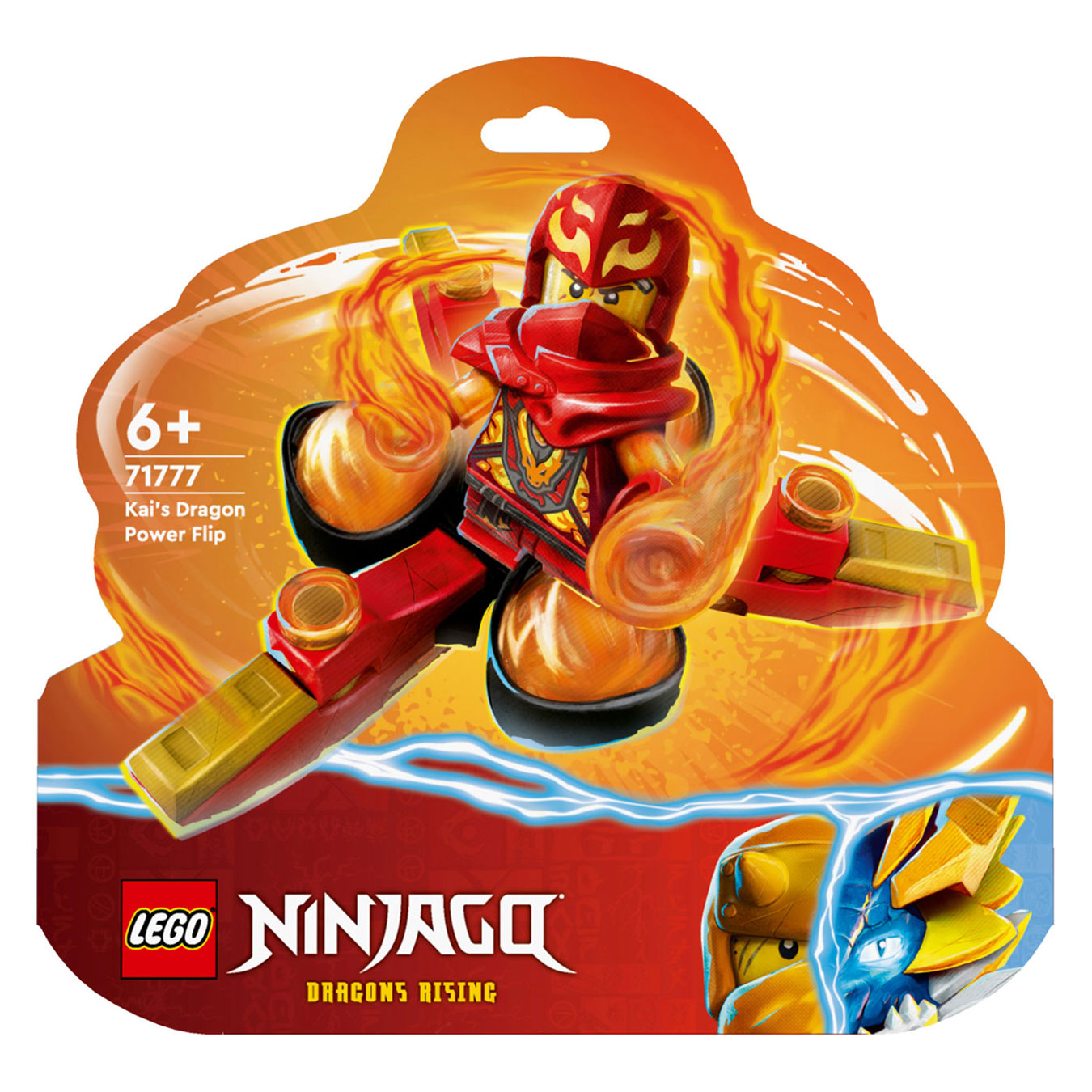 LEGO Ninjago 71777 Kai's Drakenkracht Spinjitzu Flip