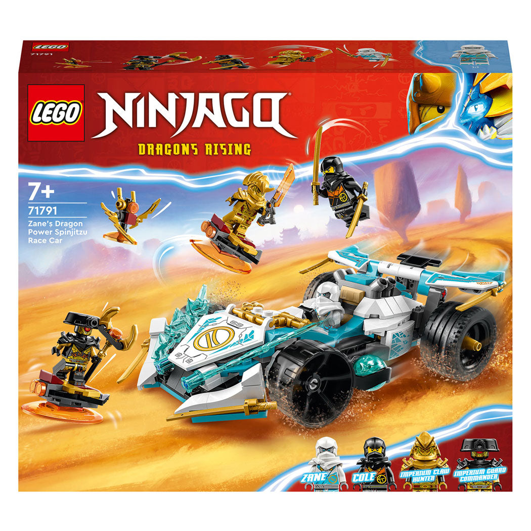 LEGO Ninjago 71791 Zane's Drakenkracht Spinjitzu Racewagen