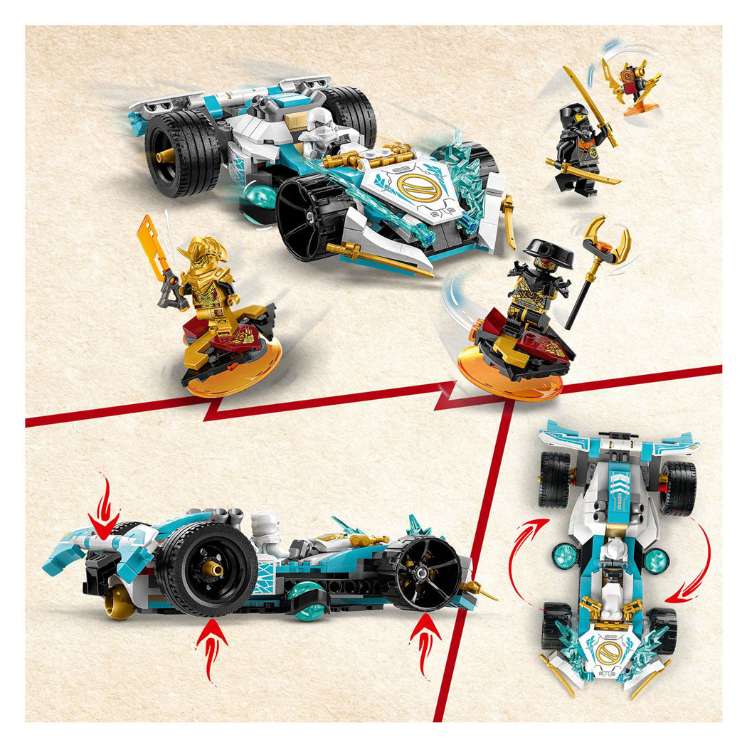 LEGO Ninjago 71791 Zane’s Drakenkracht Spinjitzu Racewagen