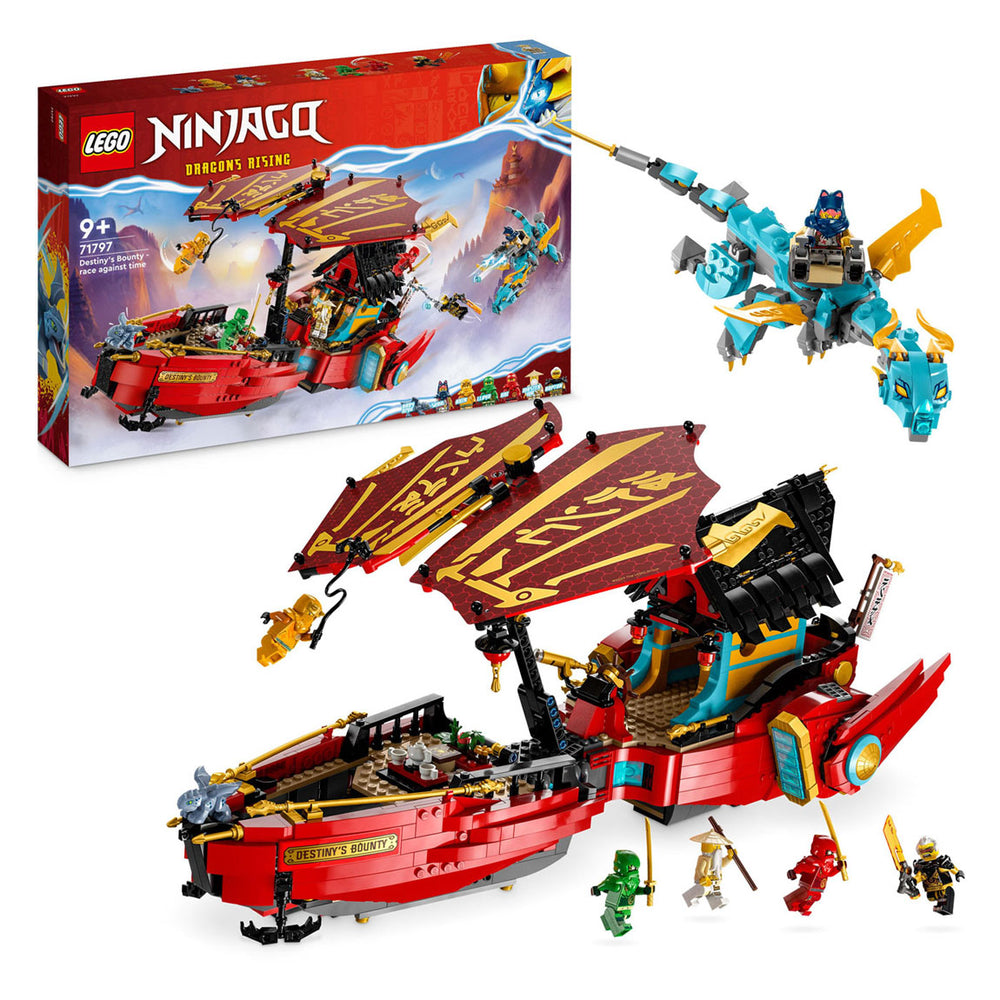 Lego LEGO Ninjago 71797 Destiny's Bounty - Race Tegen De Klok