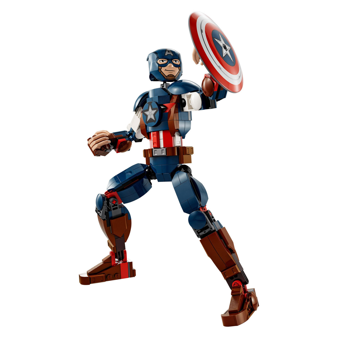 Lego superhelden 76258 captain america bouwfiguur