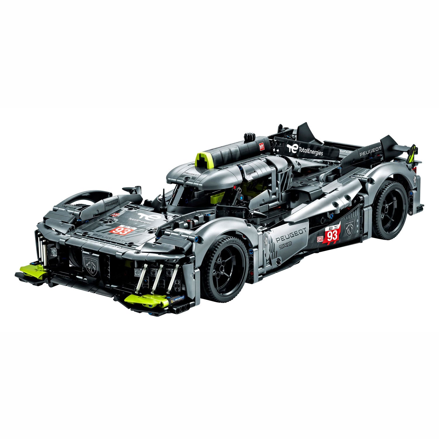 Lego technic 42156 peugeot 9x8 24 le mans hybride hypercar auto