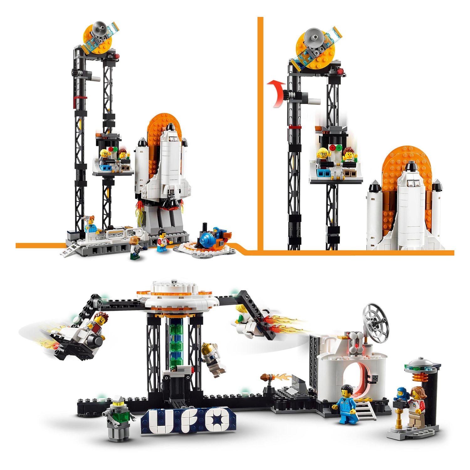 Lego creator 31142 ruimteachtbaan