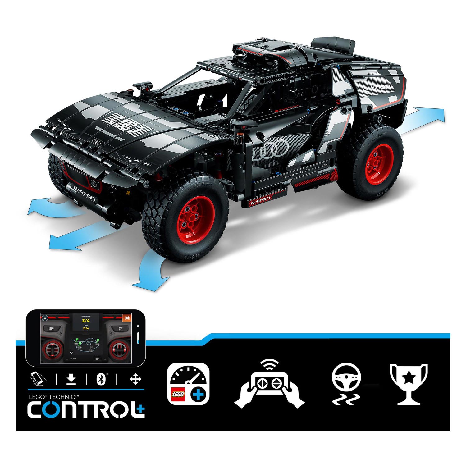 Lego technic 42160 audi rs q e-tron