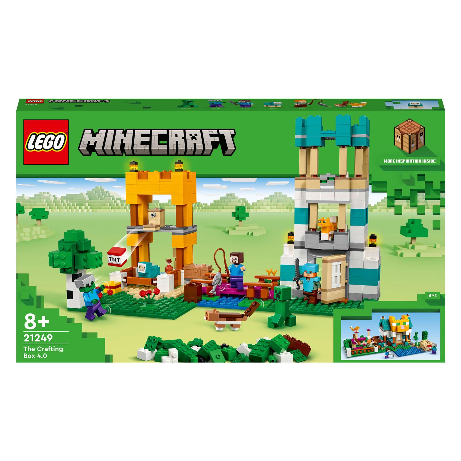 LEGO Minecraft 21249 De Crafting-Box 4.0