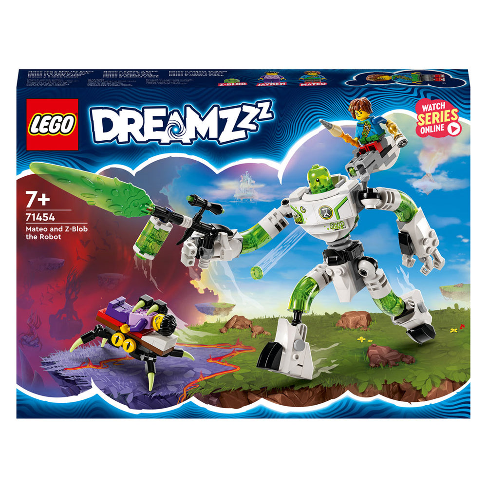 Lego dreamzzz - mateo en z-blob de robot constructiespeelgoed (71454)