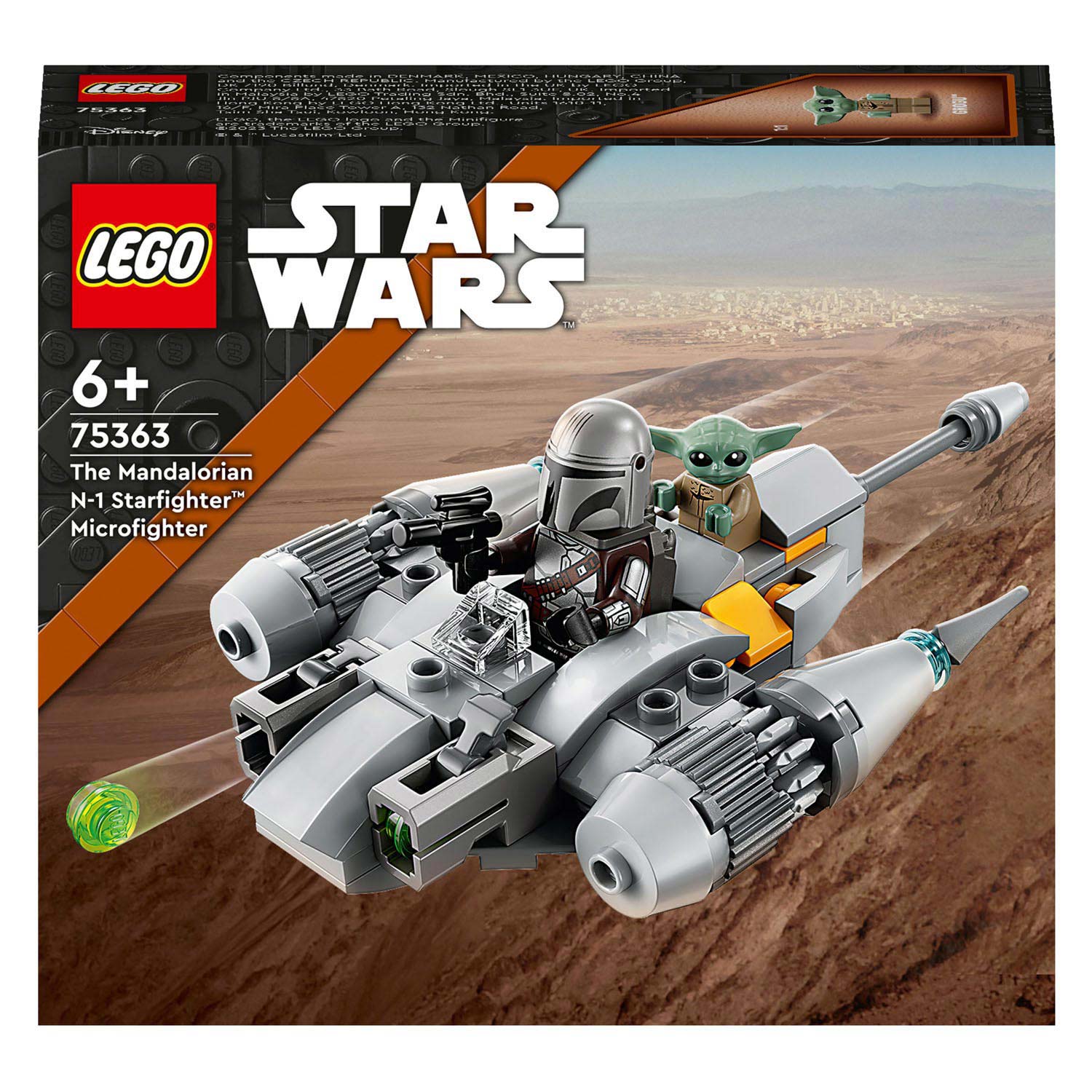 LEGO Star Wars 5363 De Mandalorian N-1 Starfighter Microfighter