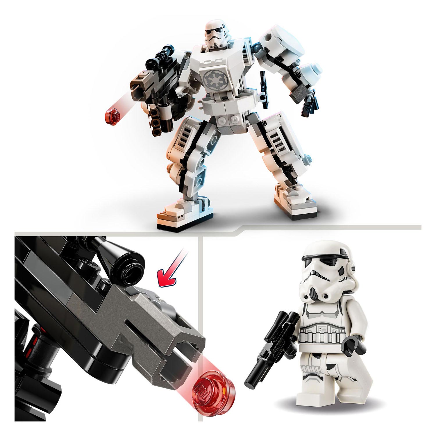 LEGO Star Wars 75370 Stormtrooper Mecha