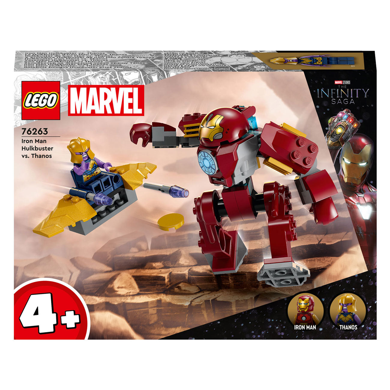 Lego super heroes 76263 iron man hulkbuster vs.thanos
