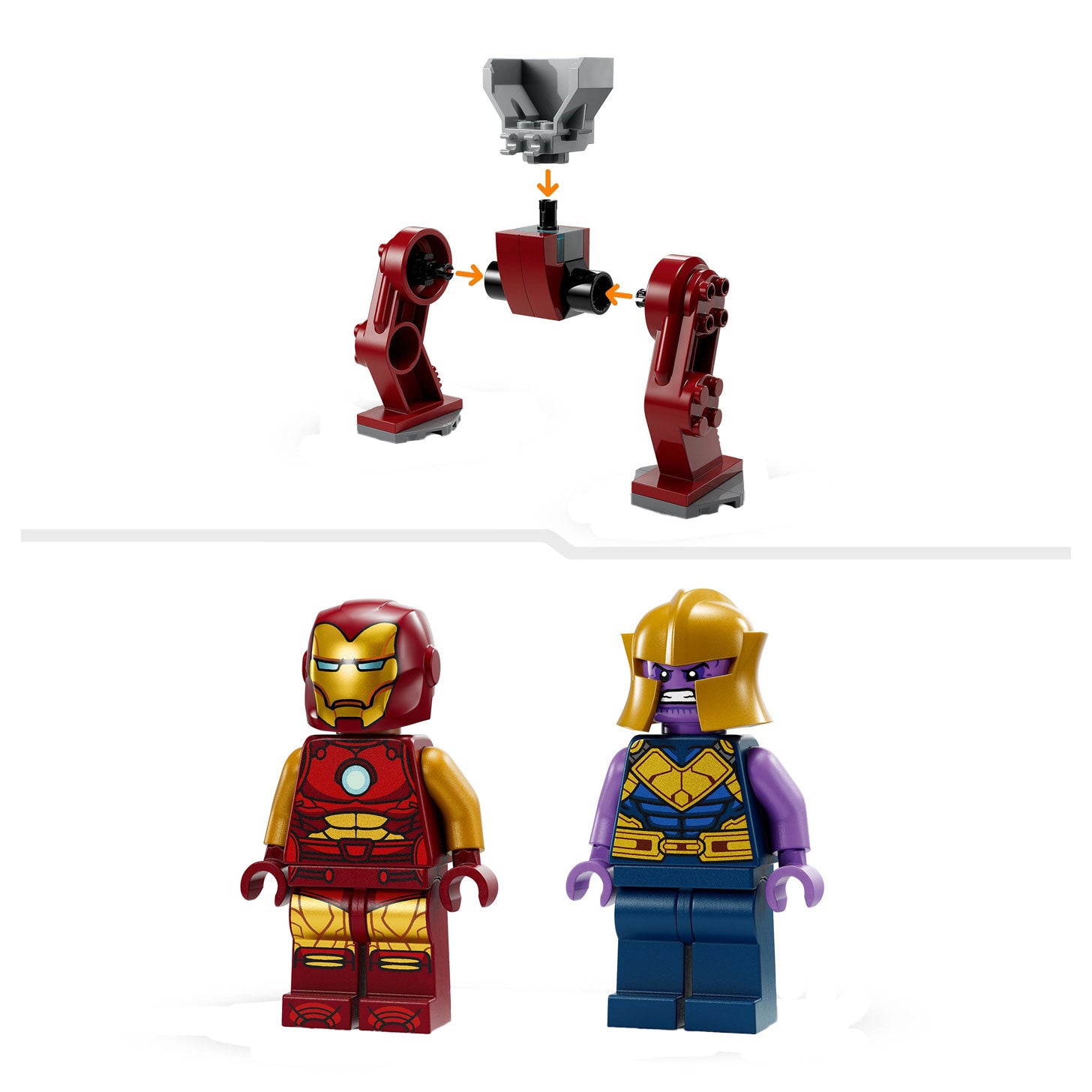 Lego super heroes 76263 iron man hulkbuster vs.thanos