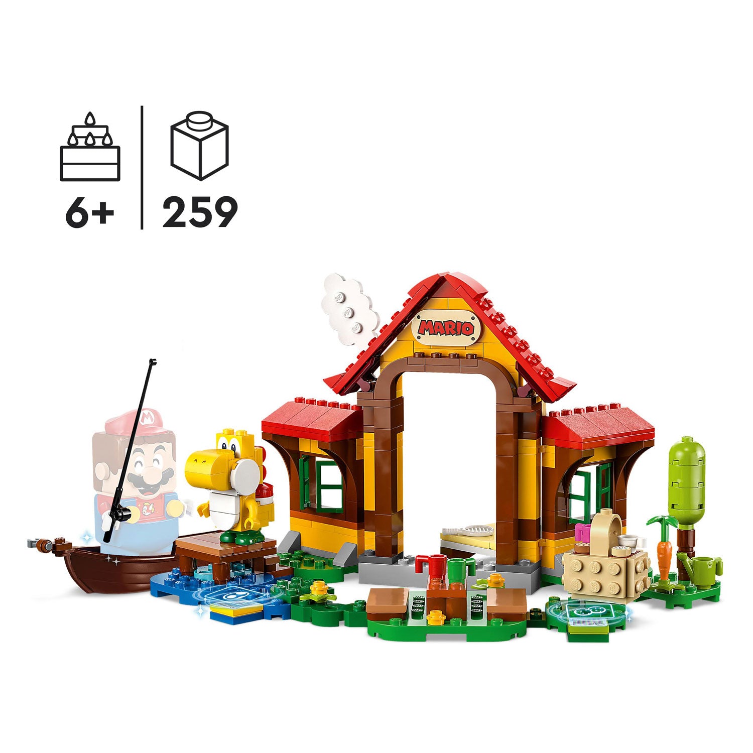 LEGO Super Mario 71422 Uitbreidingsset: Picknick Bij Mario's Huis