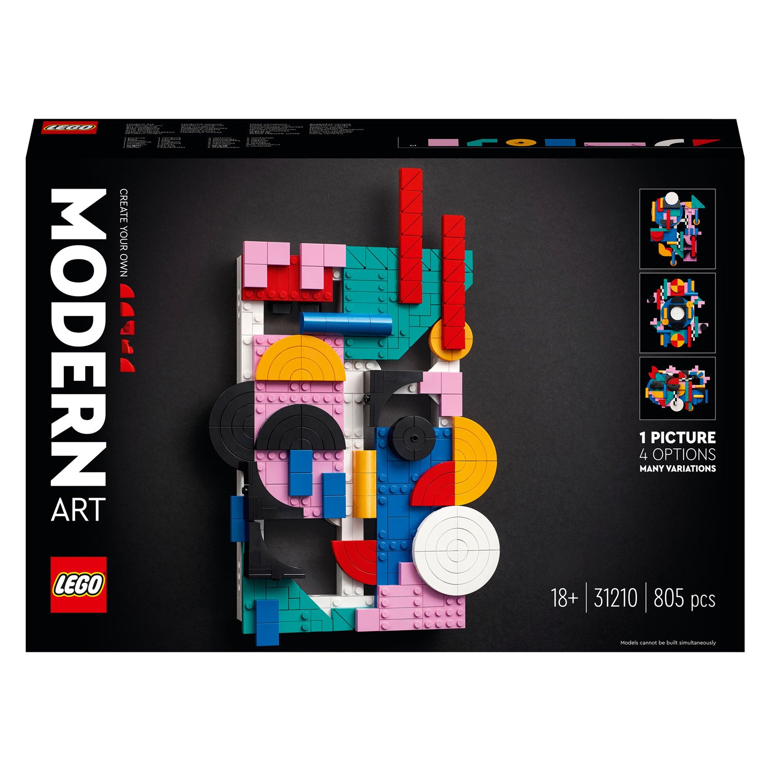 Lego art 31210 moderne kunst