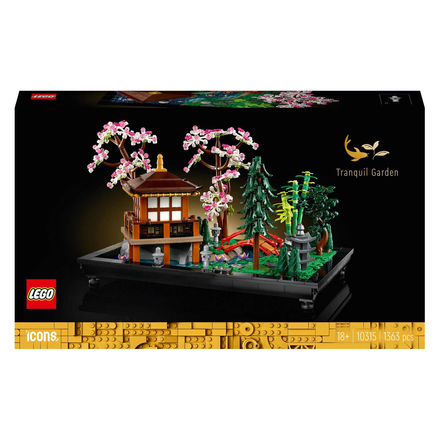 Lego 10315 iconen rustgevende tuin